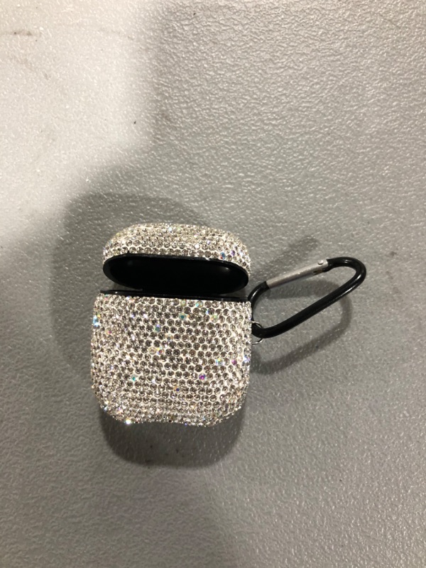 Photo 2 of 2020 Sparkly Diamond AirPods Case with Keychain