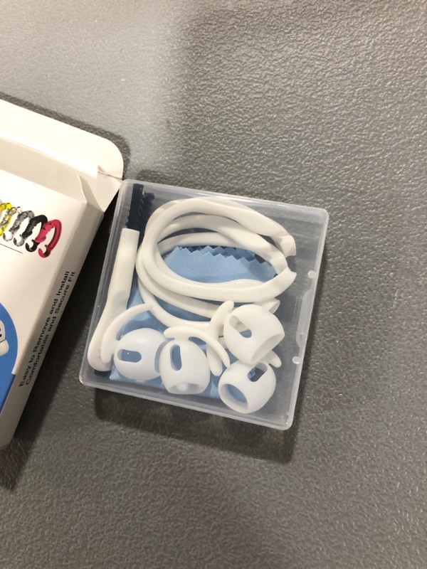 Photo 2 of 4 Pairs Ear Hooks Ear Covers Compatible with AirPods 3 and AirPods Pro