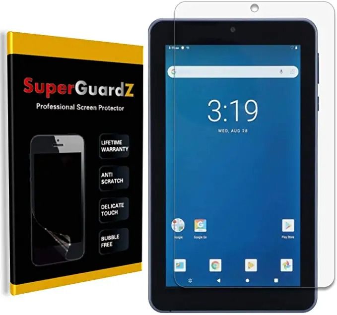 Photo 1 of [3-Pack] for Onn 7" Tablet/Onn Surf 7" Screen Protector - SuperGuardZ, Anti-Glare, Matte, Anti-Fingerprint, Anti-Bubble 
