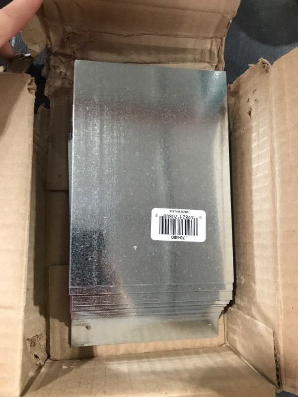 Photo 1 of AMERIMAX HOME PRODUCTS 70800 5x7 Galvanized Flashing