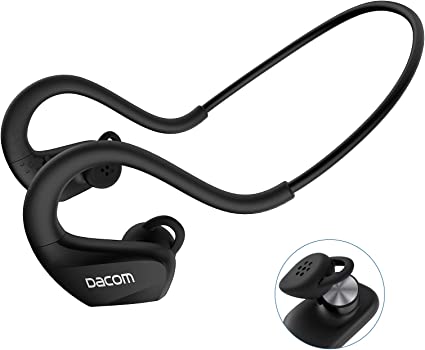 Photo 1 of Sport Headphones,Bone Conduction Headphones:Wireless Air On-Ear Earbuds Built-in Noise-Canceling Mic,IPX7 Waterproof Bluetooth Headphones for Workout Running Cycling Yoga Hiking Driving Travel, Black
