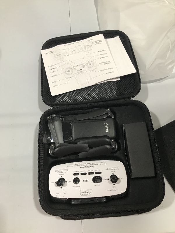 Photo 1 of Ruko Drones with Camera for Adults 4k, 40 Mins Flight Time, Foldable FPV GPS Drones for Beginners with Live Video, Follow Me, Auto Return Home, Encircling Flight(2 Batteries and Carrying Case)
