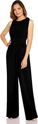 Photo 1 of Adrianna Papell Women's Crepe Bow Detail Jumpsuit
SIZE 8 