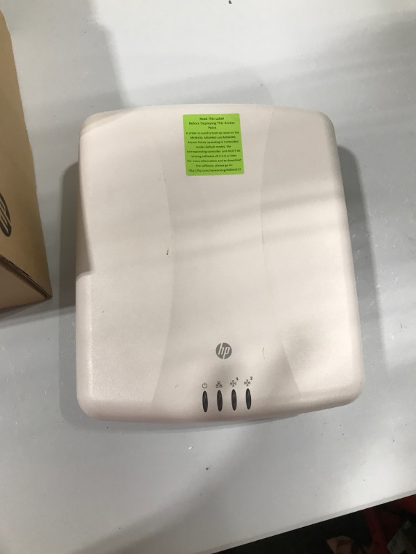 Photo 2 of HP J9650A MSM430 Dual Radio 802.11n AP (AM) Wireless access point Radio 802.11a/n