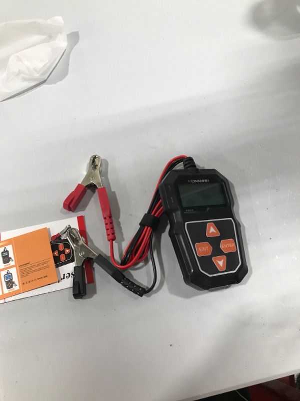 Photo 2 of KONNWEI KW208 12V Car Battery Tester