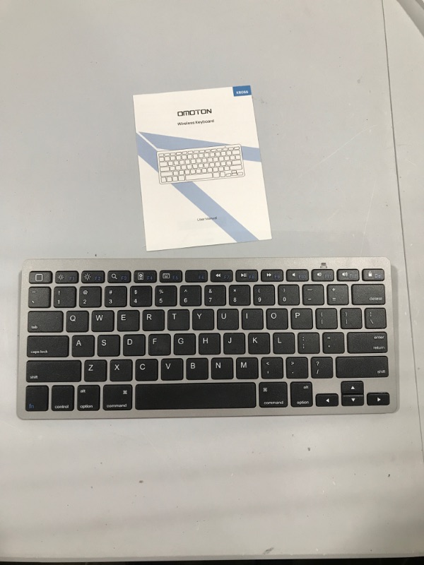 Photo 2 of OMOTON Ultra-Slim Bluetooth Keyboard Compatible with iPad 10.2(8th/ 7th Generation)/ 9.7