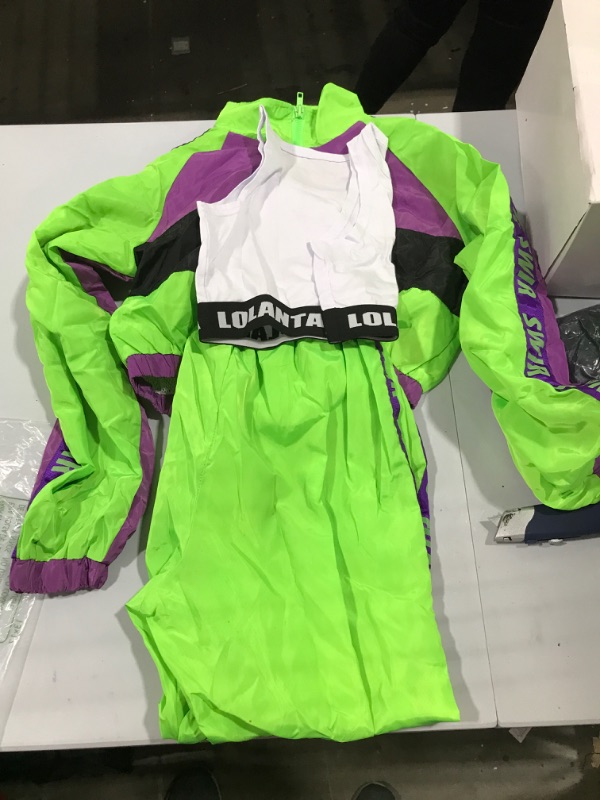 Photo 1 of Girls Dance Clothing Set, Hip Hop Modern Jazz Team Performance Costume, Girls Dance Wear Sets (Green, 12-13) (B084TKT6JD)
