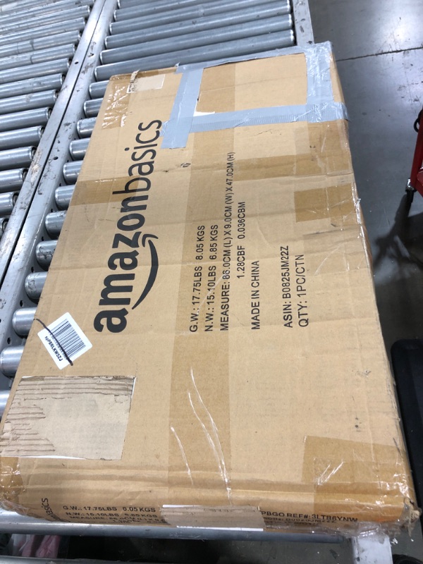 Photo 1 of Amazon Basics 3-Bag Laundry Sorter with Ironing Board Top, Grey