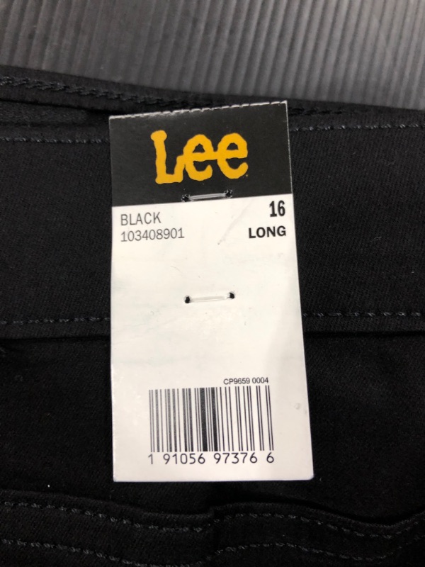 Photo 3 of [Size 16 Long] Women's Lee® Flex Motion Regular Fit Bootcut Jeans  [Black]