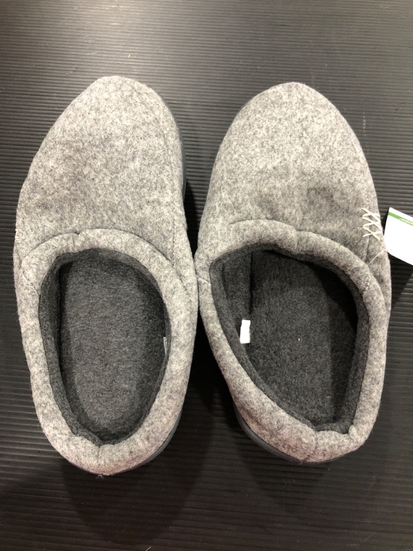 Photo 1 of [Size 6-7] Grey Newdenber House Slippers with Rubber Soles