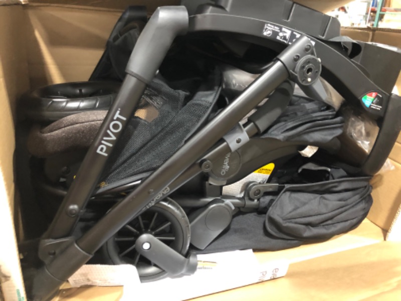 Photo 3 of Evenflo Pivot Modular Travel System With SafeMax Car Seat