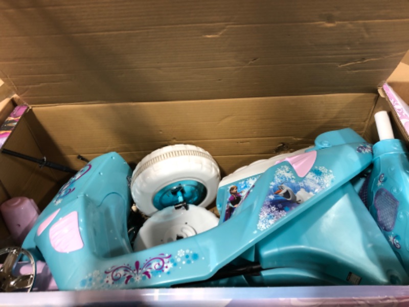 Photo 2 of Kid Trax Disney Frozen Kids Scooter Ride On Toy