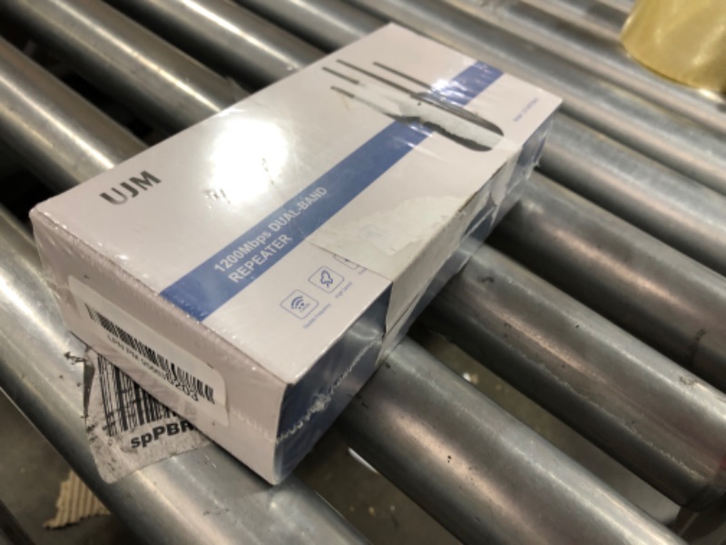 Photo 1 of UJM WiFi Extender- 1200Mbps,WiFi Extenders Signal Booster for Home,WiFi Range Extender 2.4 & 5GHz Dual Band,WiFi Extender with Ethernet Port,Extend WiFi to Whole Home &Easy Set Up (FACTORY SEALED)
