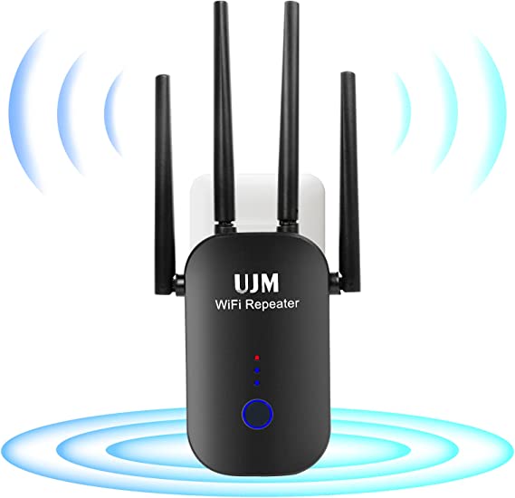 Photo 1 of UJM WiFi Extender- 1200Mbps,WiFi Extenders Signal Booster for Home,WiFi Range Extender 2.4 & 5GHz Dual Band,WiFi Extender with Ethernet Port,Extend WiFi to Whole Home &Easy Set Up (FACTORY SEALED)
