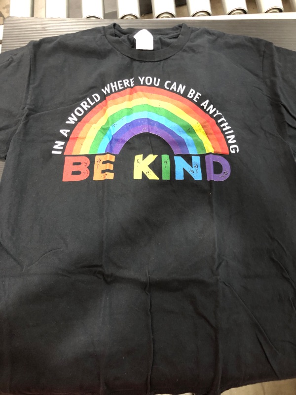 Photo 1 of [Size L] Black Be Kind Shirt