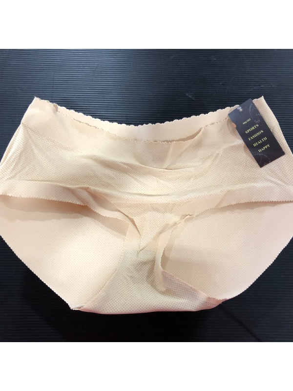 Photo 1 of [Size XL] Butt Enhancement Panties [Beige]