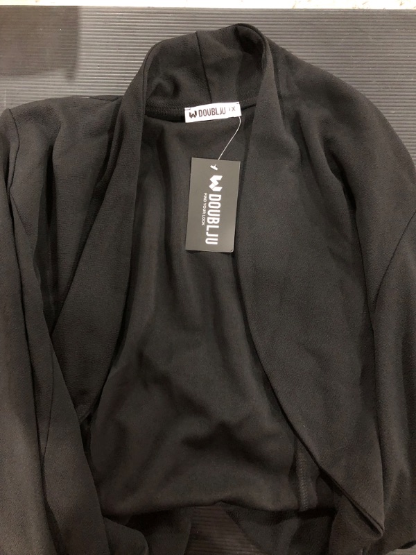 Photo 1 of ( Size XL ) doublju find your look black cardigan