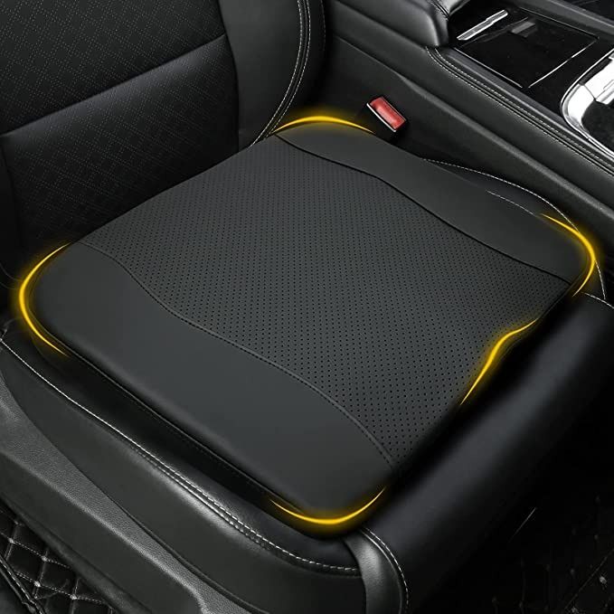Photo 1 of Bangled Car Seat Cushion, Memory Foam Driver Seat Cushion for Sciatica & Lower Back Pain Relief, Seat Cushion for Car, Truck, Office Chair?Black?
