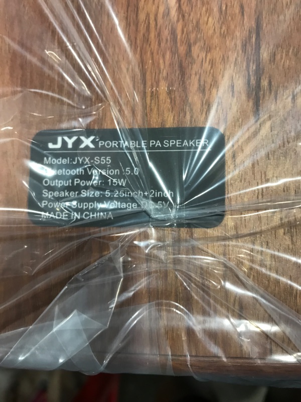Photo 4 of JYX Karaoke Machine with Two Wireless Microphones