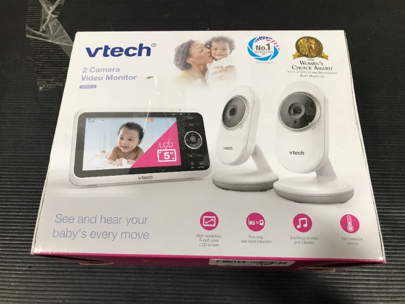 Photo 5 of [Newly Upgraded] VTech VM350-2 Video Monitor with Battery supports 12-hr Video-mode