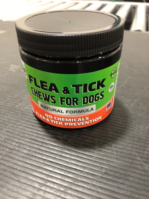 Photo 1 of Chewable Flea and Tick Treats for Dogs - Made in USA - Flea and Tick Chews - Bacon Flavor