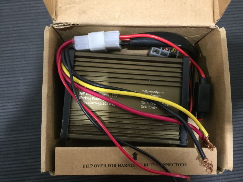 Photo 2 of Pro Chaser DC-DC Golf Carts RVs 48V 36V Volt Voltage to 12V Step Down Voltage Reducer Regulator for Headlights Taillights Solar Panels Radios (20A 240W)