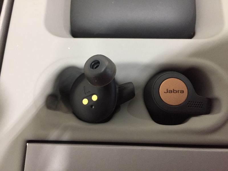 Photo 8 of Jabra Elite 65T Active Wireless Alexa Bluetooth Earbuds (Copper Black)