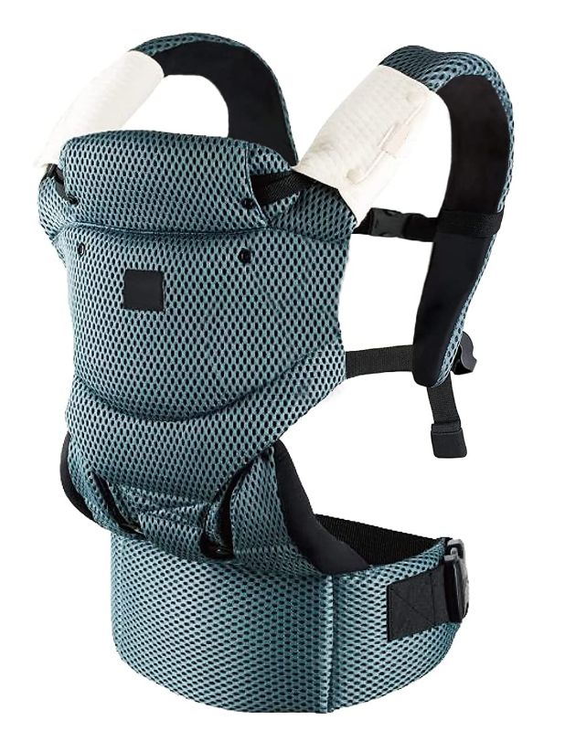 Photo 1 of Baby Carrier, Baby Carrier Newborn to Toddler, Baby Carrier Wrap, Baby Backpack Carrier with Lumbar Support?Air Mesh for 4-36 Months Baby, Infant Toddler Carrier for All Season?Position
