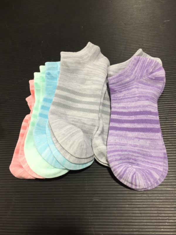 Photo 2 of adidas womens Superlite No Show Socks (6-pair)