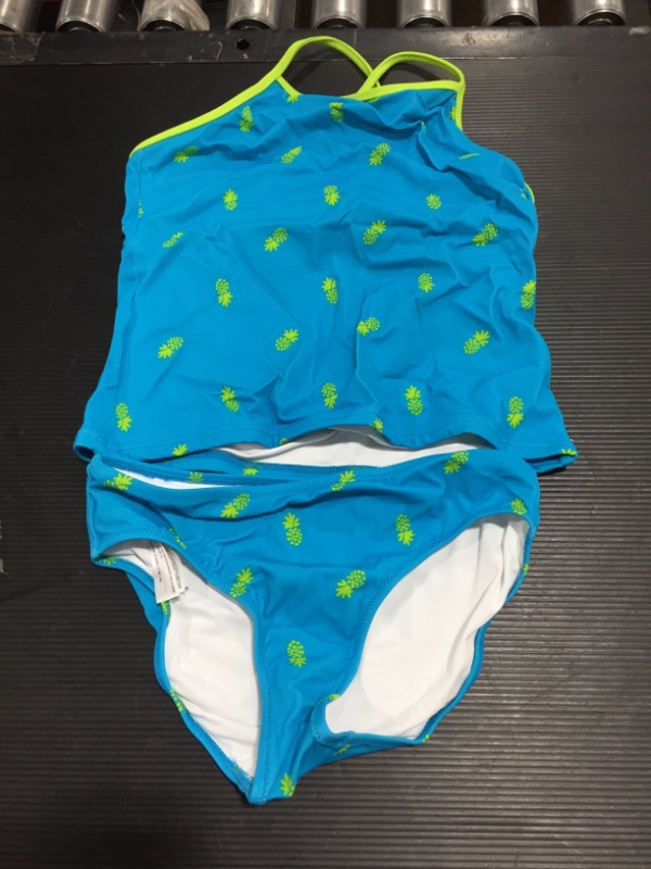 Photo 1 of Amazon Essentials Girls' 2-Piece Tankini Set Large 