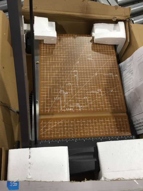 Photo 1 of X-Acto Heavy-Duty Wood Base Guillotine Trimmer 15 Sheets 12" x 15" 26315