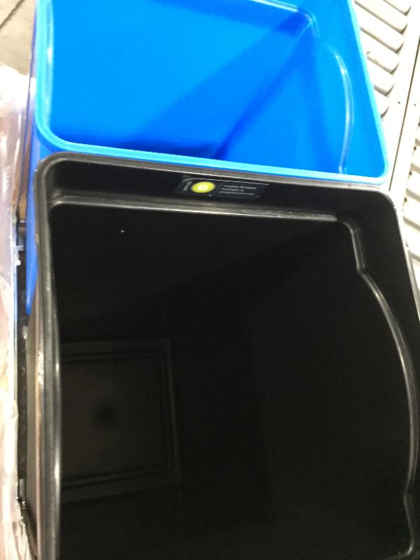 Photo 1 of simplehuman Pull-Out Trash Can Recycler, 9.3 Gallons