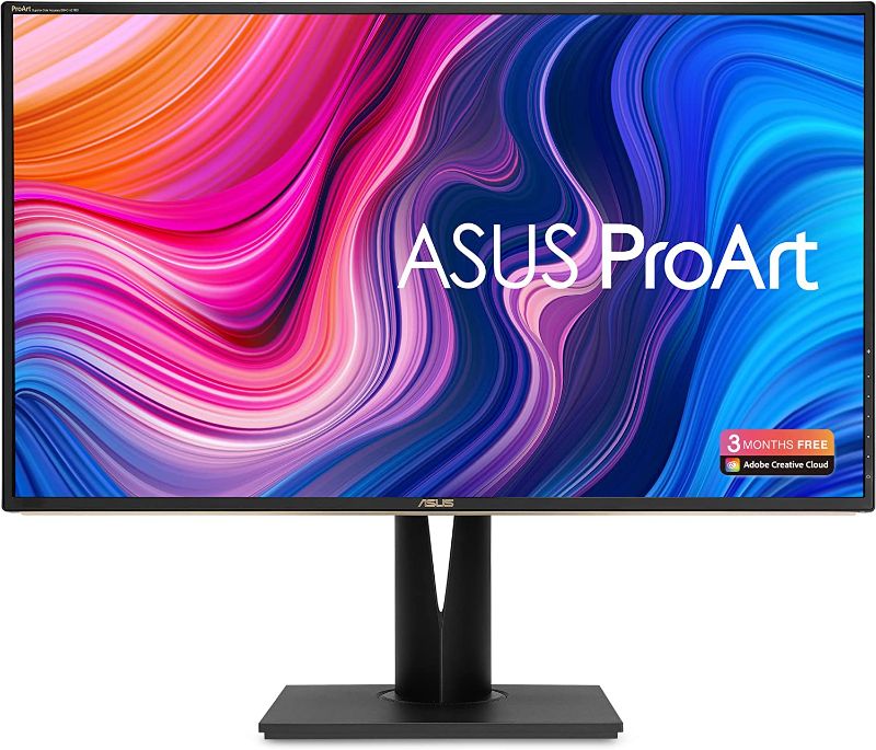 Photo 1 of ASUS ProArt PA329C 32” 4K (3840 x 2160) HDR10 DisplayHDR600 Monitor 100% Adobe RGB IPS Eye Care DisplayPort USB Type-C HDMI, Black
