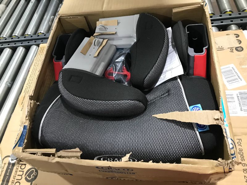 Photo 2 of Graco TurboBooster Backless Booster Car Seat, Galaxy Gray