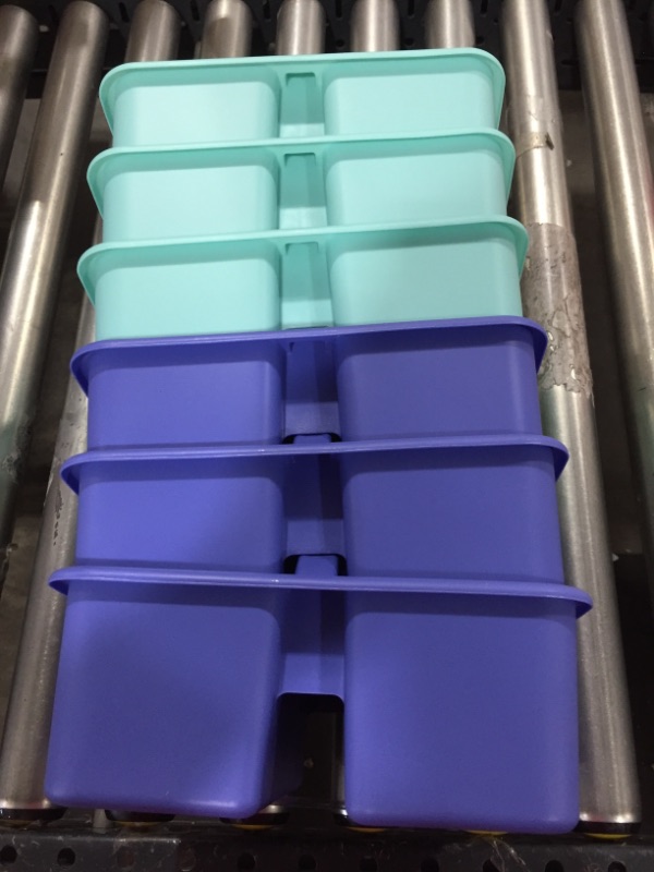 Photo 1 of 6pk of multi colored supply caddies