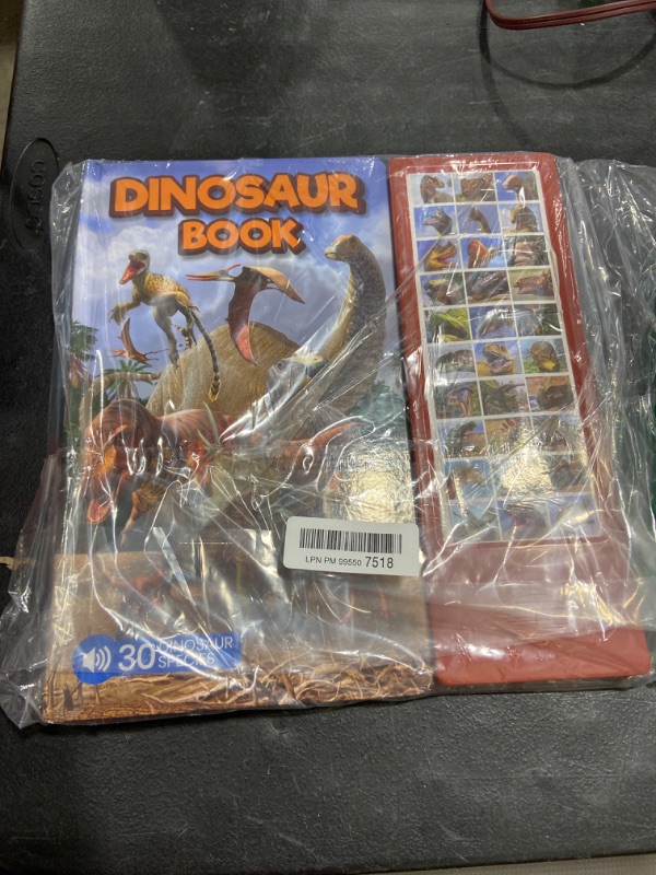 Photo 2 of Dinosaur Book with Sounds for Kids - Dinosaur Activity Book 30 Species Facts Names Realistic Sounds - Interactive Dinosaur Toys for Boys Girls Kids 3 4 5 6 7 Year Old - Dinosaur Gifts for Kids
