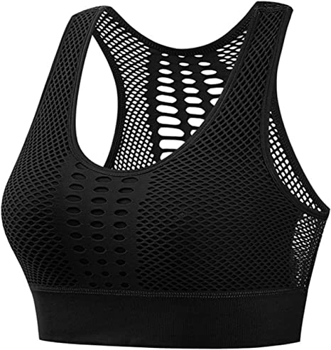 Photo 1 of Anmose Sports Bras Tank top Low Back Sleep Bra Seamless Without Steel Ring V Neck Cami Everyday Backless Bra for Women
SIZE M 