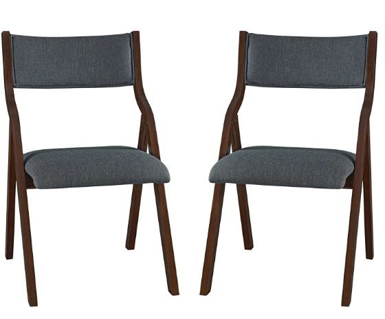 Photo 1 of Ball & Cast Dining Room Chairs, 18" Seat Height, Dark Grey