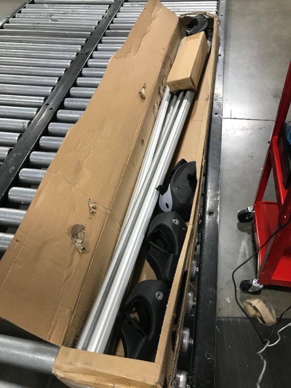 Photo 1 of Amazon Basics 2-Piece Heavy-Duty Universal Cross Rail Roof Rack