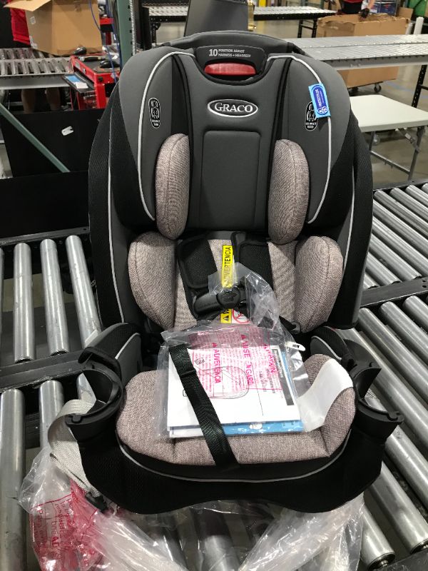 Photo 2 of Graco SlimFit 3 in 1 Car Seat -Slim & Comfy Design Saves Space in Your Back Seat, Darcie, One Size