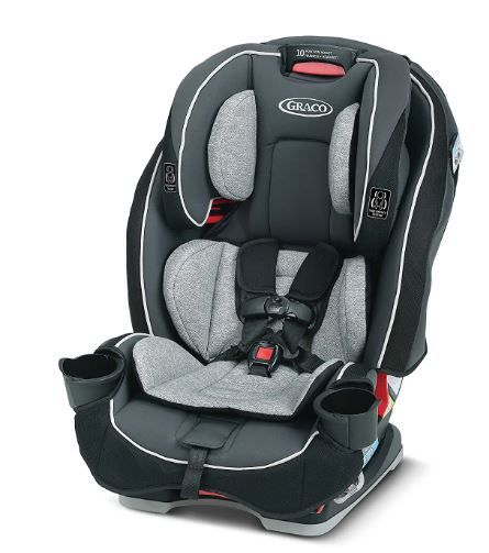 Photo 1 of Graco SlimFit 3 in 1 Car Seat -Slim & Comfy Design Saves Space in Your Back Seat, Darcie, One Size