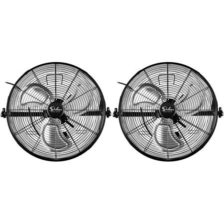 Photo 1 of Simple Deluxe HIFANXWALLMOUNT20X2 20 Inch Industrial Wall Mount Fan 3 Speed Commercial Ventilation Metal Fan for Warehouse Greenhouse Workshop Pat
