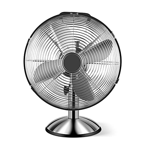 Photo 1 of Simple Deluxe 12 Inch Stand Fan Horizontal Ocillation 75° 3 Settings Speeds Low Noise Quality Made Durable Fan High Velocity Heavy Duty Metal f
