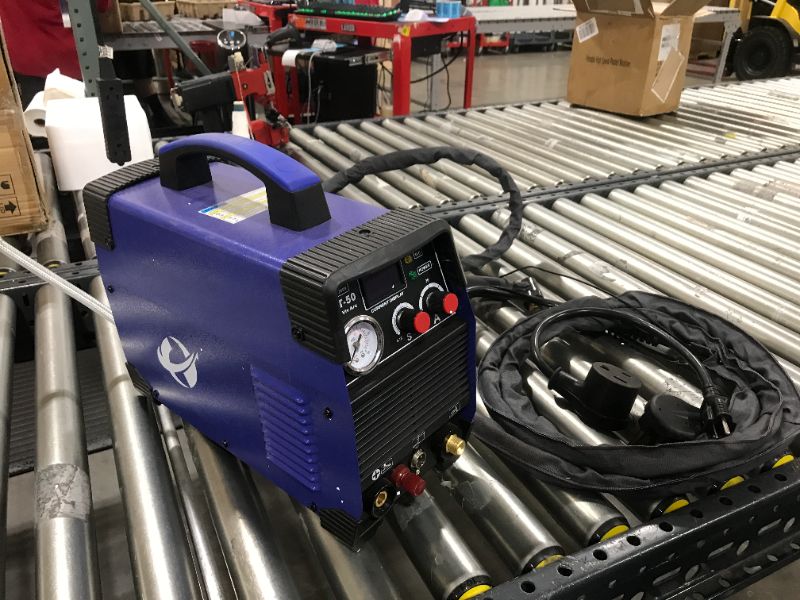 Photo 2 of 50Amp Non-Touch Pilot Air Plasma Cutter 110V / 220V Dual Voltage Inverter DC Digital Display IGBT Portable Cutting Machine