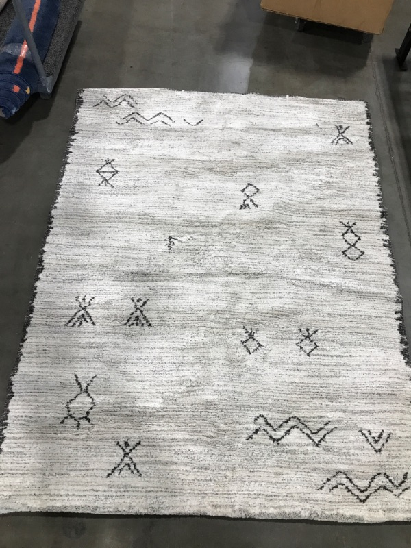 Photo 1 of 5x7 Area Rug - White 