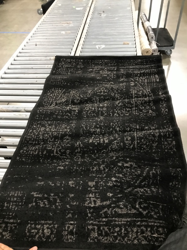 Photo 1 of 3 x 5 Black Area Rug