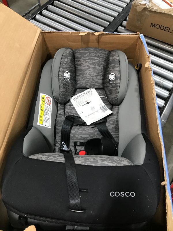 Photo 2 of Cosco Mighty Fit 65 DX Convertible Car Seat (Heather Onyx Gray)