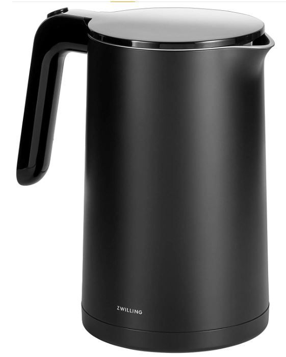 Photo 1 of Zwilling Enfinigy Cool Touch Electric Kettle, Cordless Tea Kettle & Hot Water, 1.5L, 1500W, Black
