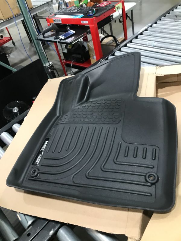 Photo 1 of Husky Liners Weatherbeater Series | Front Floor Liners - Black | 13851 | Fits 2013-2018 Hyundai Santa Fe Sport/2.0T 2 Pcs