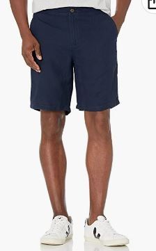 Photo 1 of Amazon Essentials Men's Slim-fit 9" Flat-Front Linen Short

SZ-M